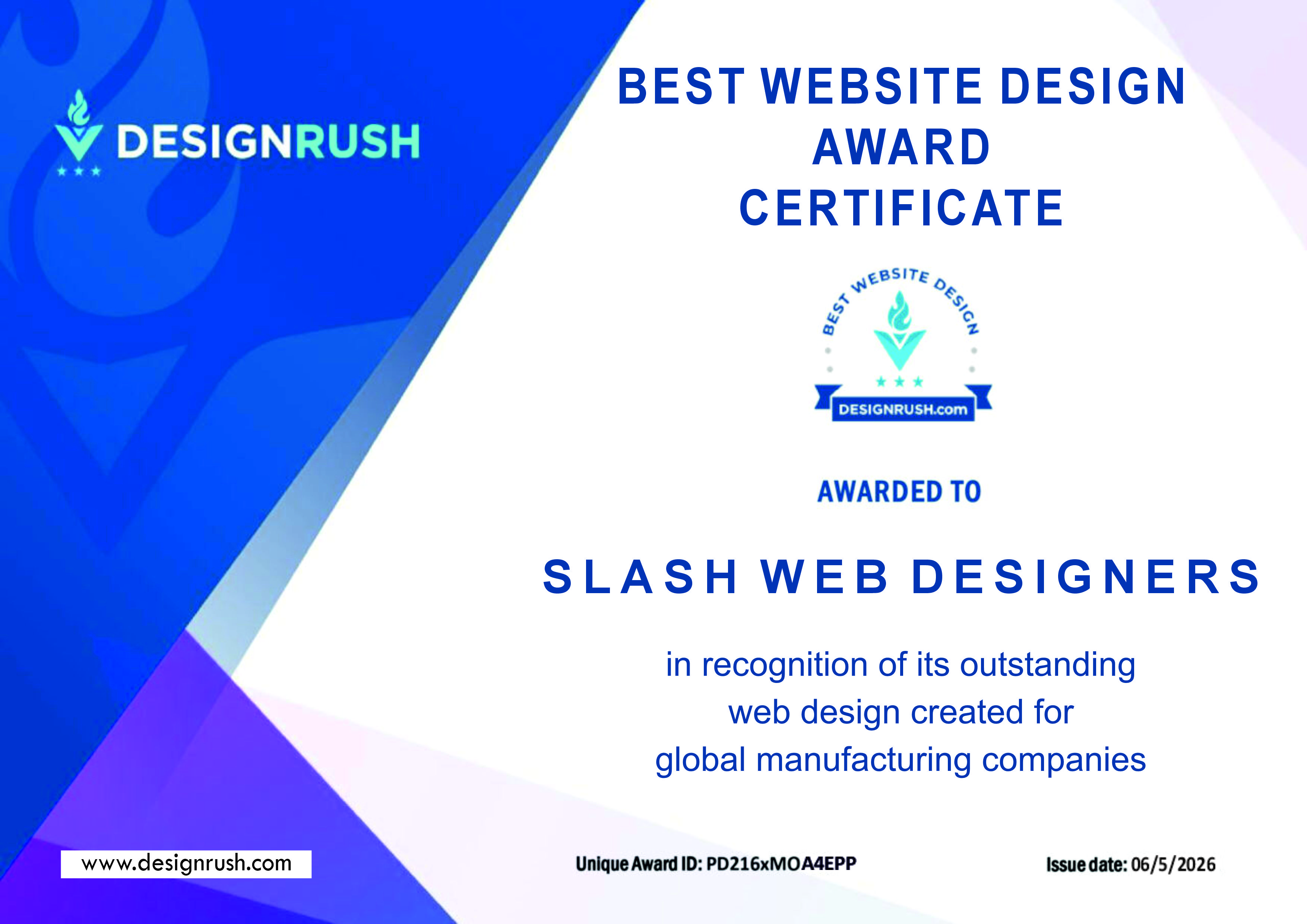 best website design award hyderabad