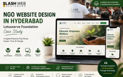NGO Website Design in Hyderabad – Letusserve Foundation Case Study