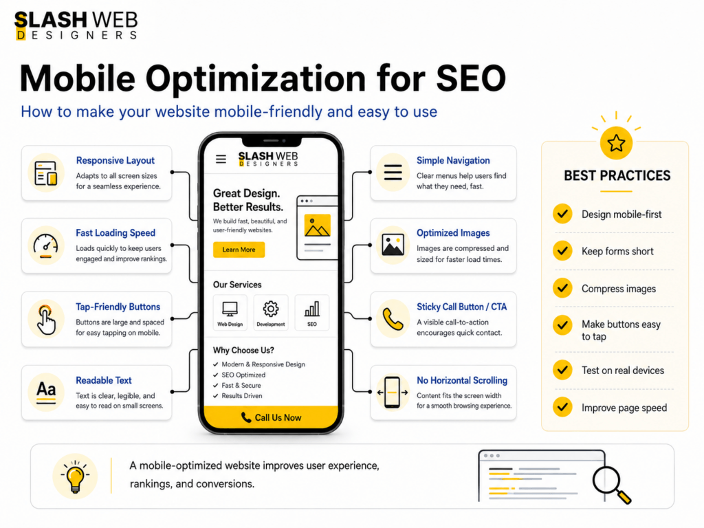 importance of mobile optimization for seo-friendly website