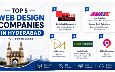 Top 5 Web Design Companies in Hyderabad for Businesses in 2026