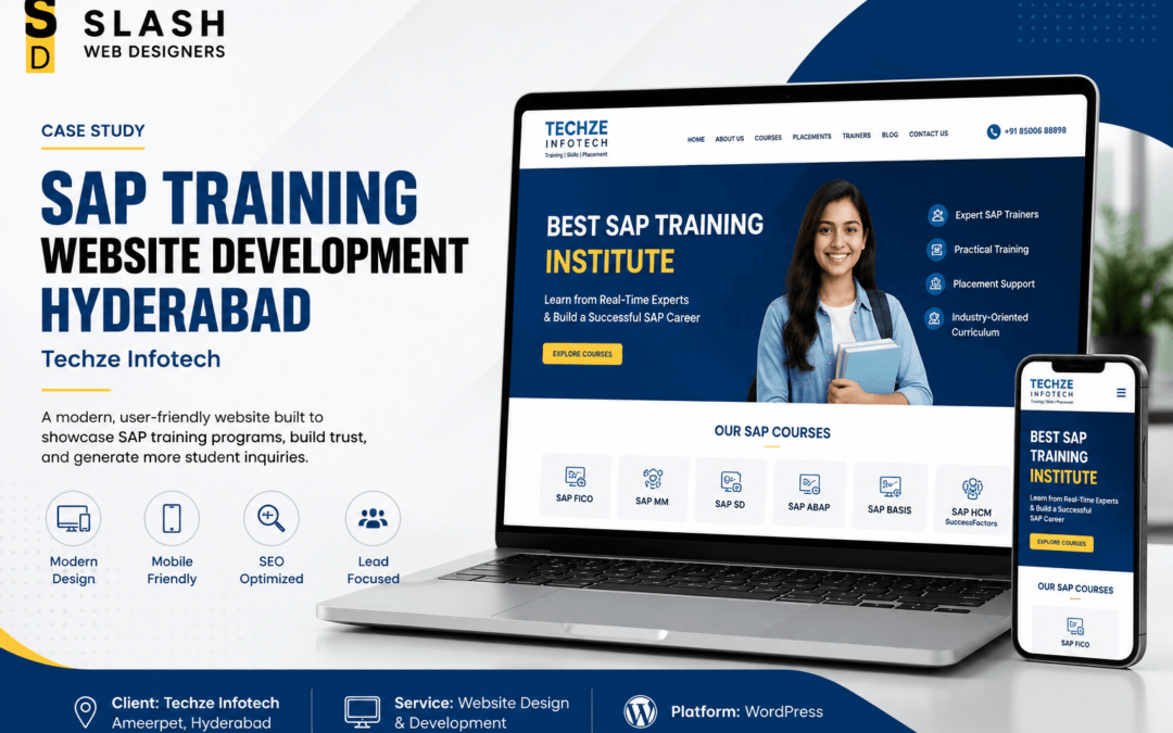 SAP Training Website Development Hyderabad