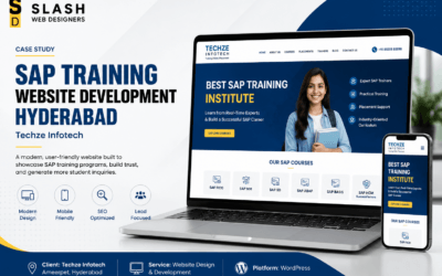 Home 7 Techze Infotech SAP Training Website Development Case Study