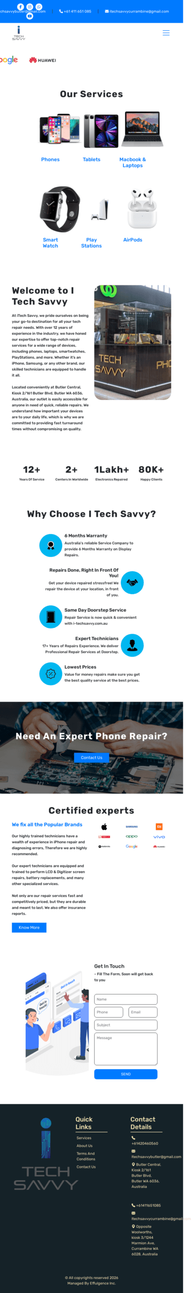 IT services website design Case study Salohi Technologies Hyderabad